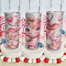 Load image into Gallery viewer, Highland Hearts 15oz Glitter Sublimation Tumbler
