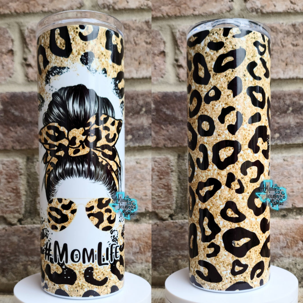 Leo Mom Life 20oz Sublimation Tumbler