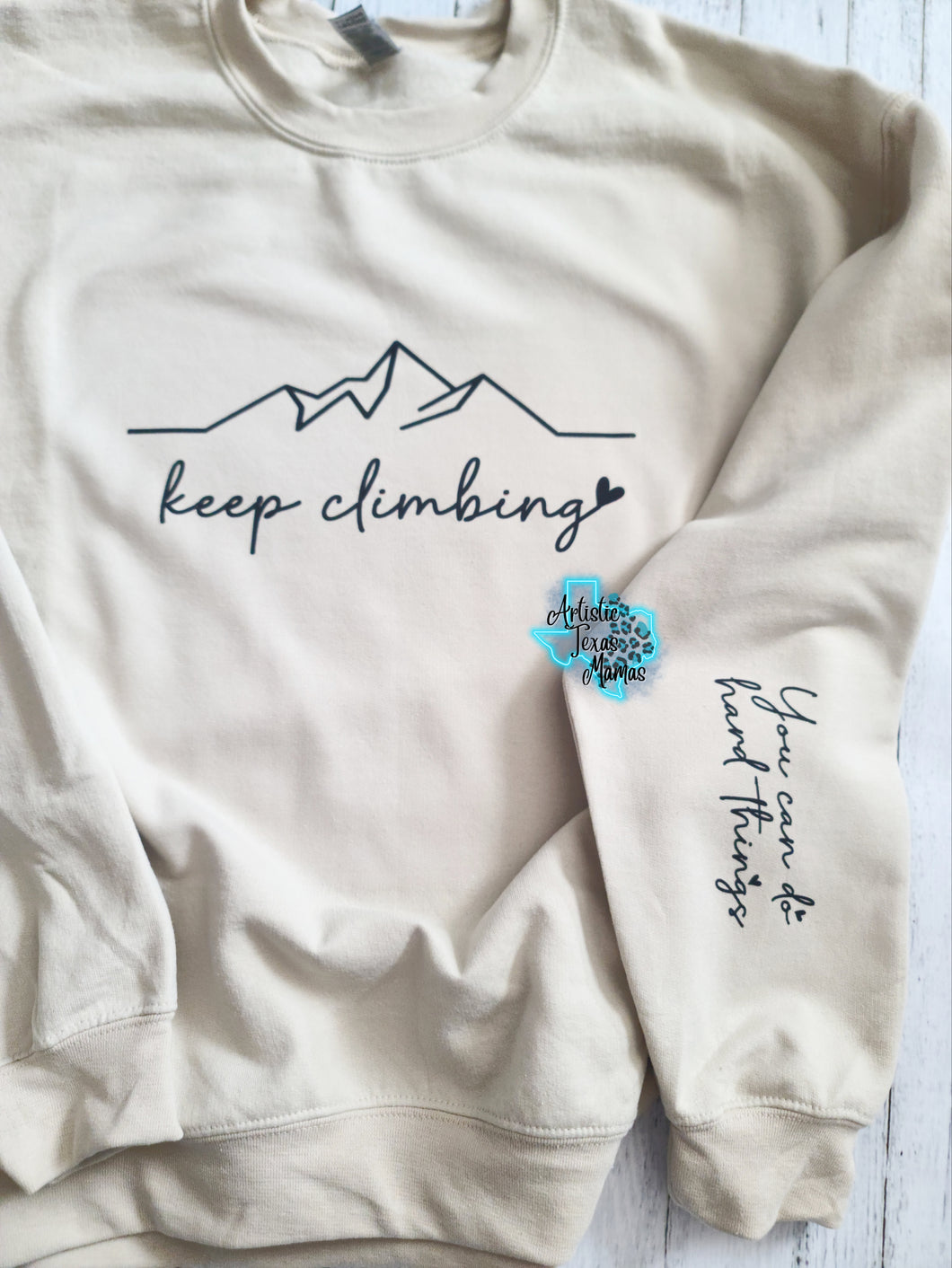 Keep Climbing Crewneck Sweatshirt