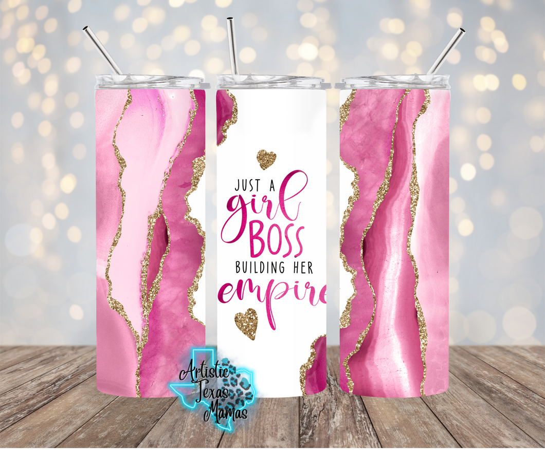 Girl Boss Empire Sublimation Tumbler