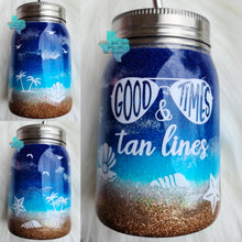 Load image into Gallery viewer, Glitter Beach Tumbler
