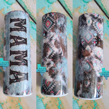 Load image into Gallery viewer, Aztec Mama Sublimation Tumbler
