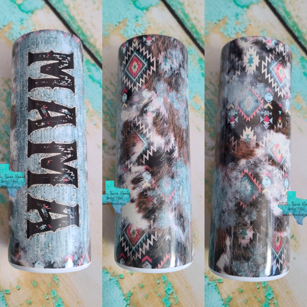 Aztec Mama Sublimation Tumbler