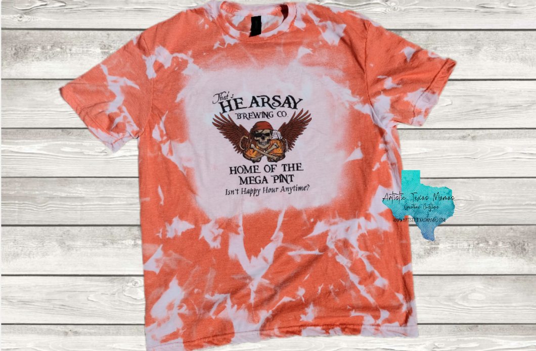 Hearsay Brewing Co. Bleached Tee